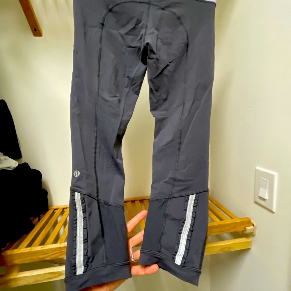 Lululemon tights size 8 with ruffles